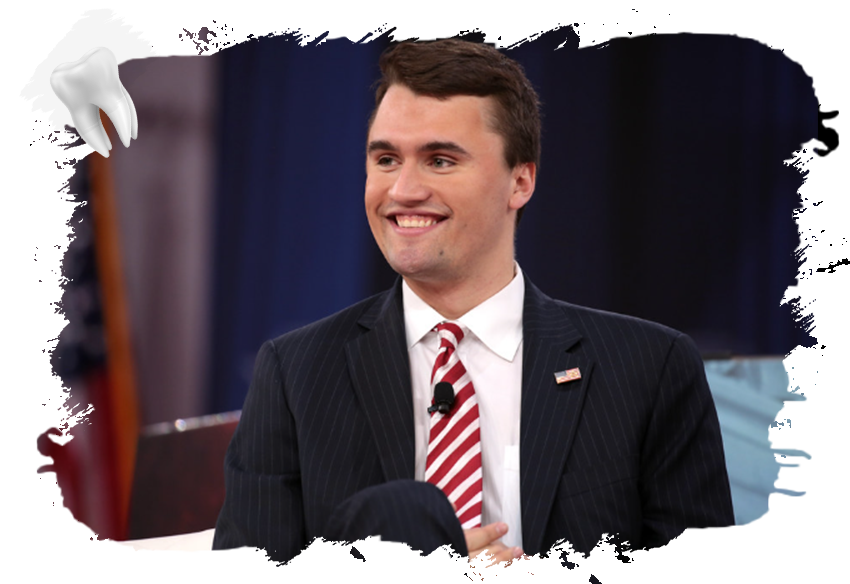 Le sourire et la structure dentaire de Charlie Kirk 19 Charlie Kirk Smile, Charlie Kirks, Charlie Kirk'ün Gülüşü
