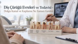 Diş Çürüğü Evreleri ve Tedavisi - Dolgu Kanal ve Kaplama Ne Zaman Gerekir