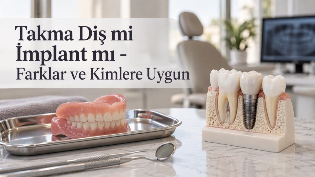 Takma Diş mi İmplant mı - Farklar ve Kimlere Uygun